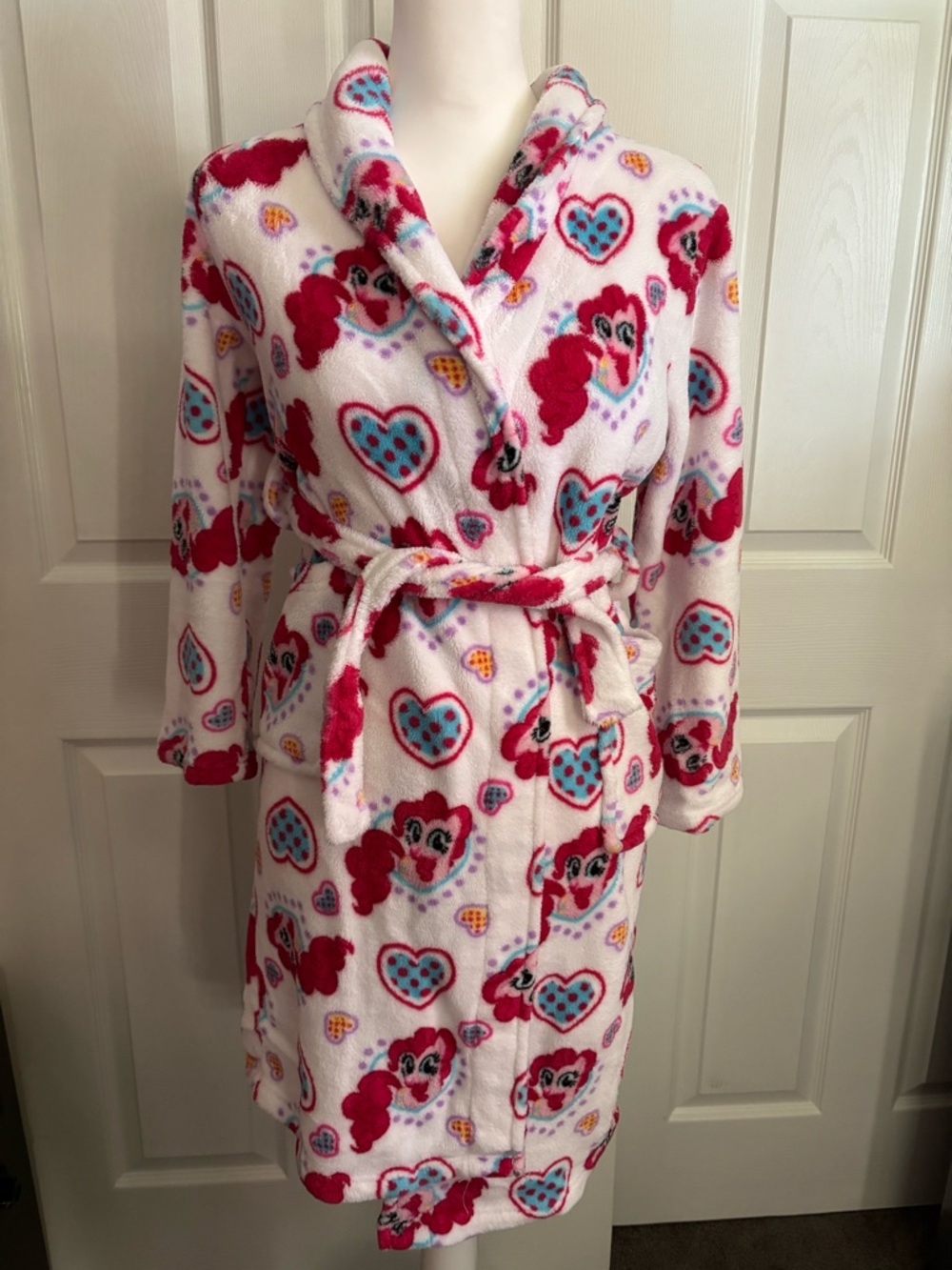 My Little Pony Pinkie Pie Pink Fleece Robe